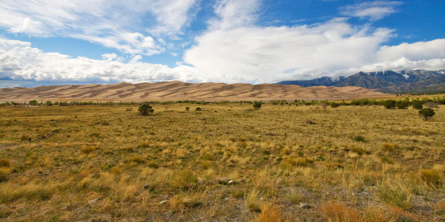 Eine beeindruckende Landschaft, die Great Sand Dunes