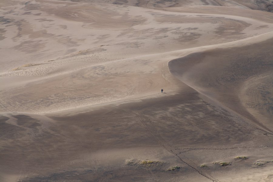Leider war es zu kalt, als dass wir mit den Kindern Dünen-Kraxeln machen konnten