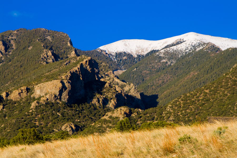 Blick auf die entgegengesetzte Seite der Great Sand Dunes