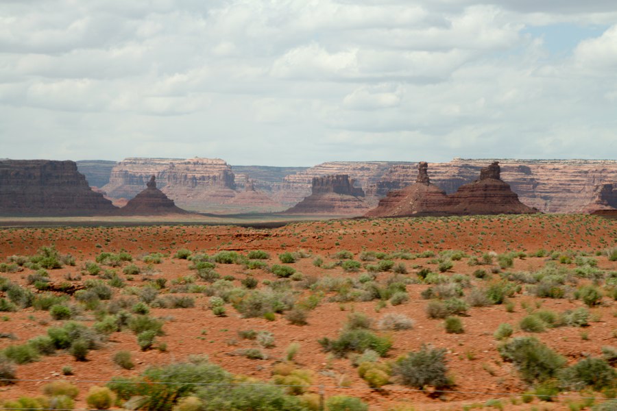 Wir kommen in Richtung Monument Valley