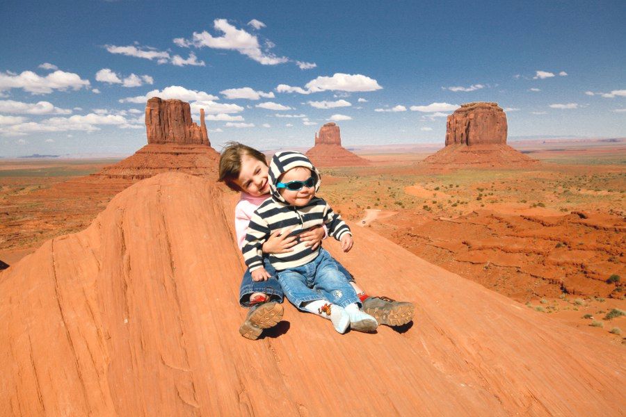 Svenja und Tim vor dem Highlight