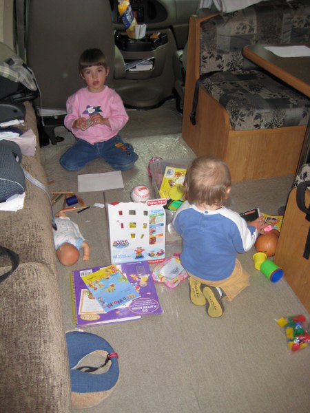 Das Spielzimmer im Wohnmobil