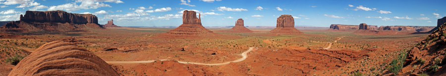 Panorama Foto aus 6 Fotos zusammengesetzt