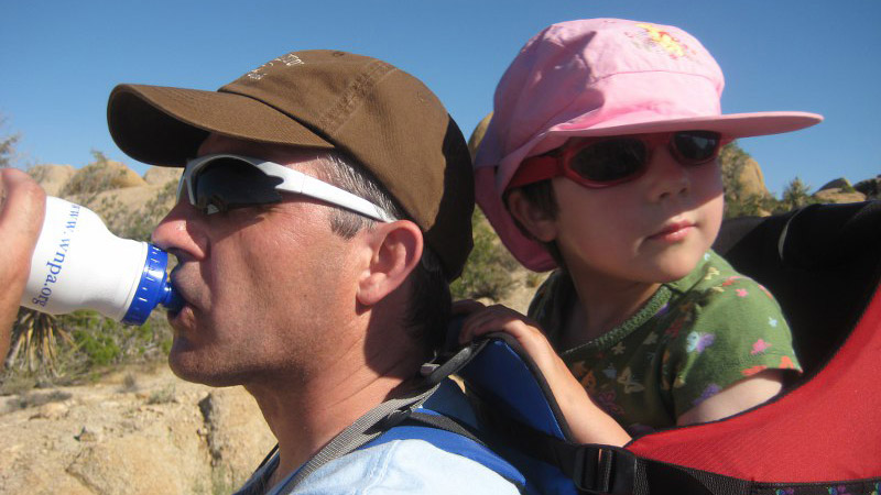 Papa und Svenja