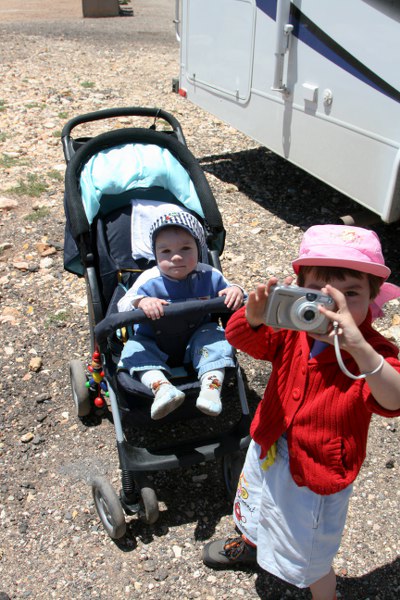 Erste Zwischenstation am Little Colorado River