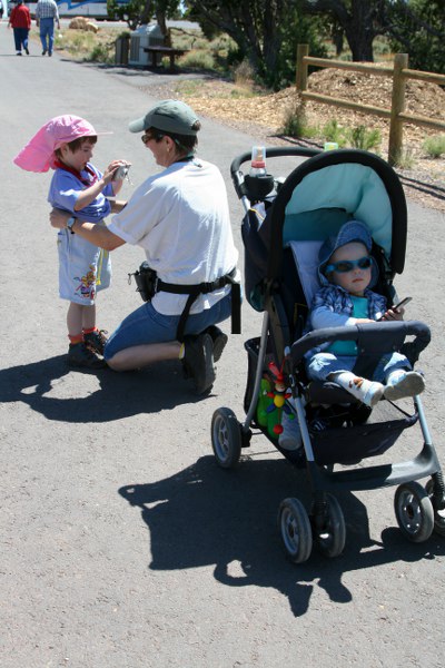 Erster Ausblick im Grand Canyon. Der Desert View Point