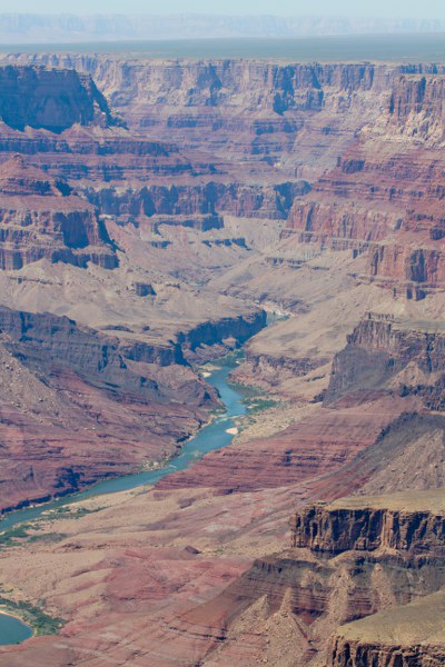 Der Colorado ... beste Sicht am Desert View Point