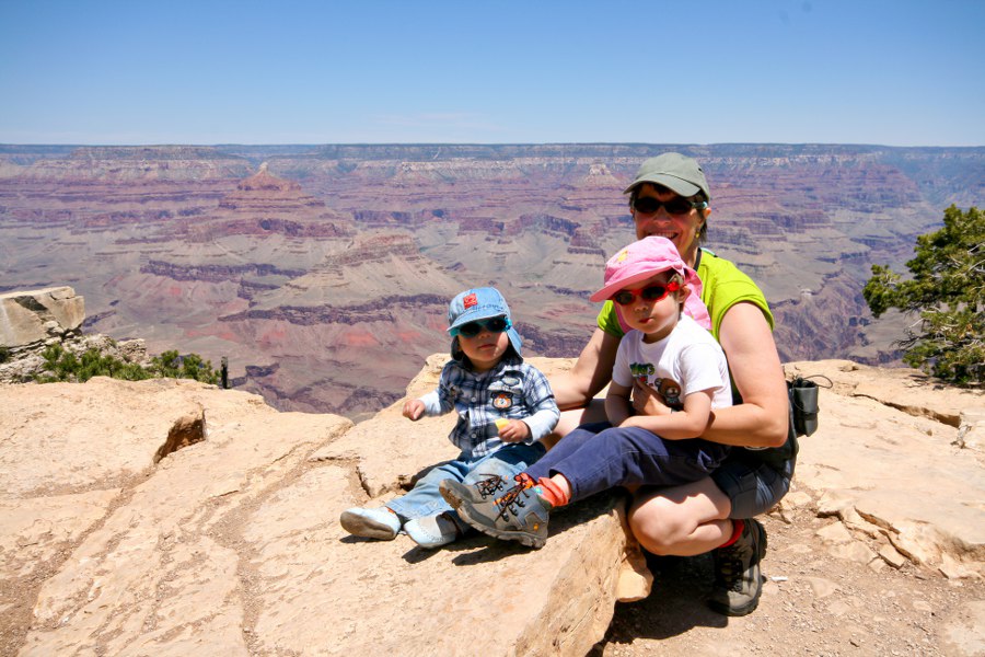2 Meter hintendran gehts einige hundert Meter runter