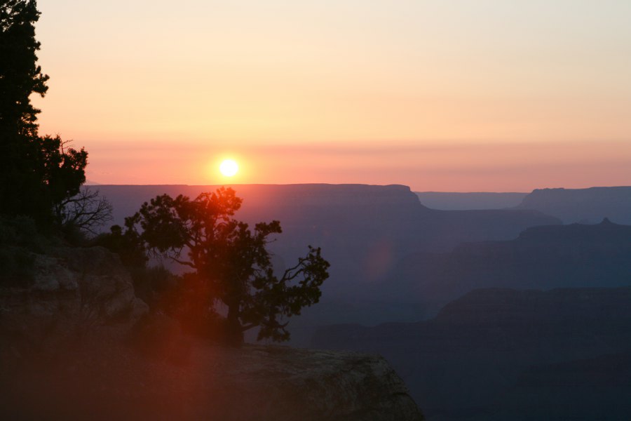 Sunset am Grand Canyon