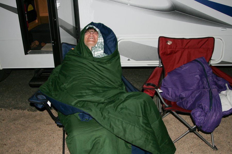 Abends beim Sternegucken