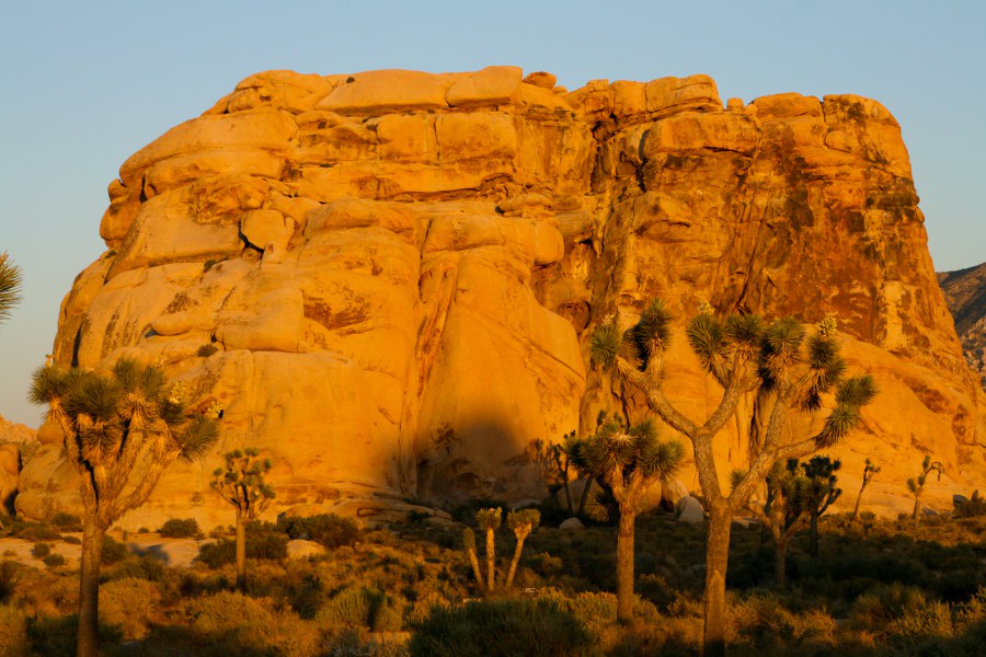 Abendstimmung am Hidden Valley Campground