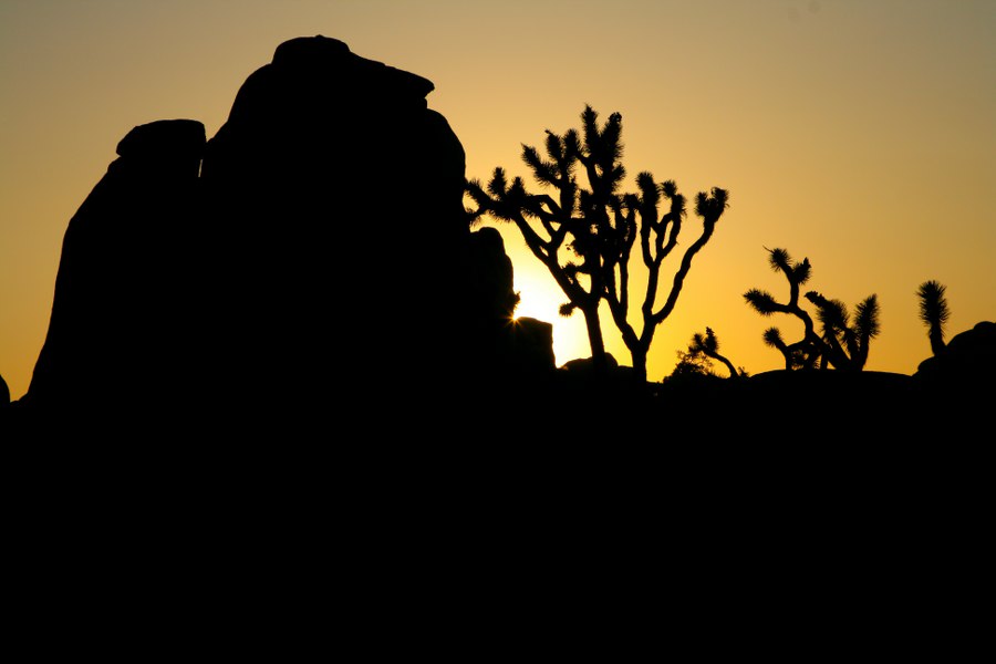 Abendstimmung am Hidden Valley Campground