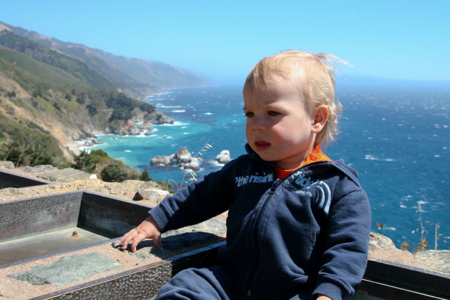 Tim am Highway 1