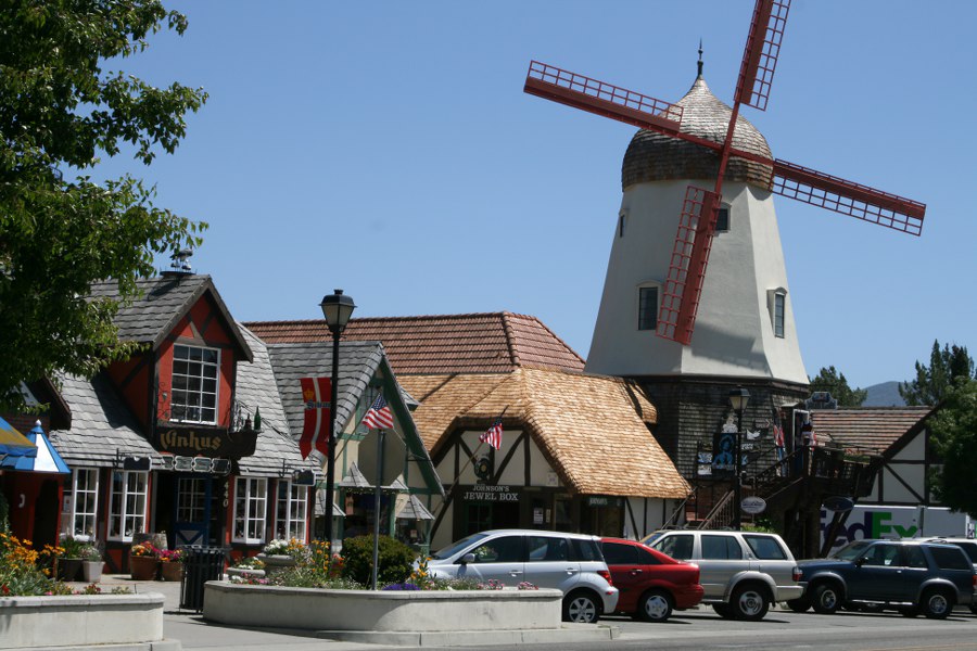 Solvang, ein dänisches Städtchen in den USA