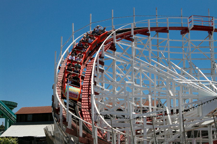 Boardwalk in Santa Cruz