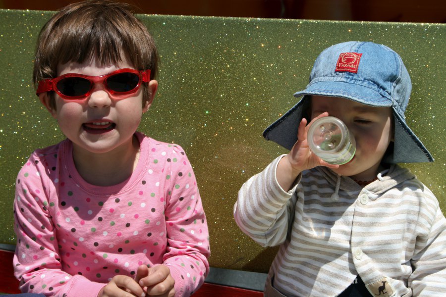 Svenja und Tim in Santa Cruz