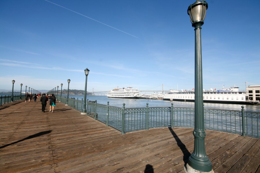 Am Hafen von San Francisco