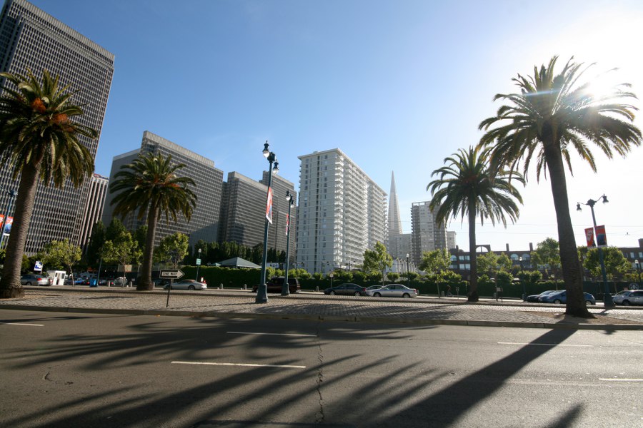 Abendstimmung in San Francisco