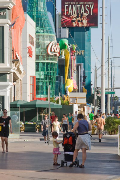 Auf dem Strip