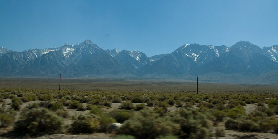 Blick in Richtung Death Valley