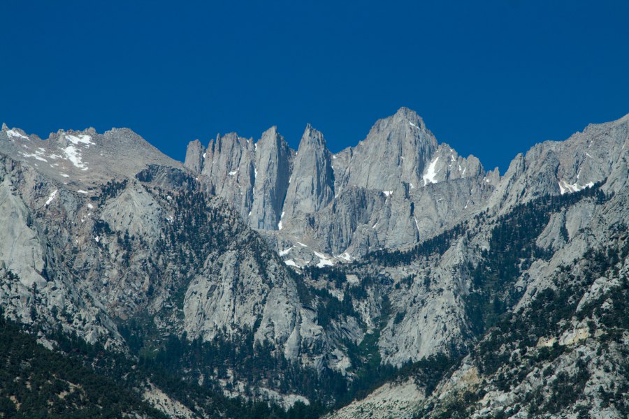 Der Mount Whitney (4.421m)