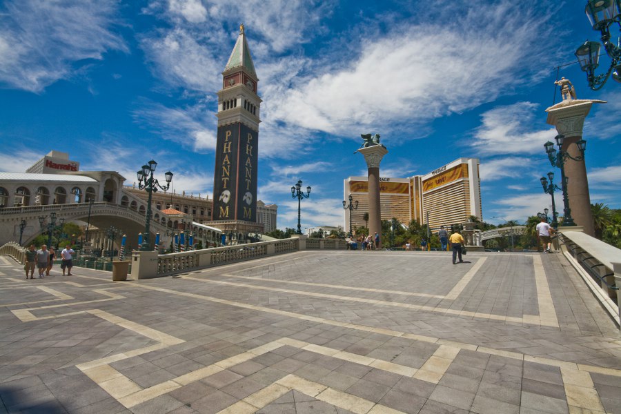 Das Venetian ... fast wie in Venedig