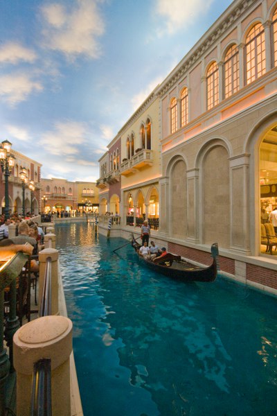 Das Venetian ... fast wie in Venedig