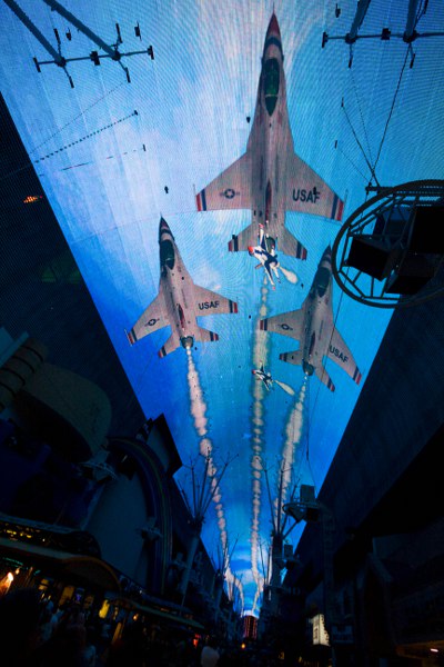 Die Experience in der Fremont Street