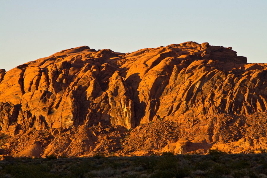 Sunset im Valley of Fire SP