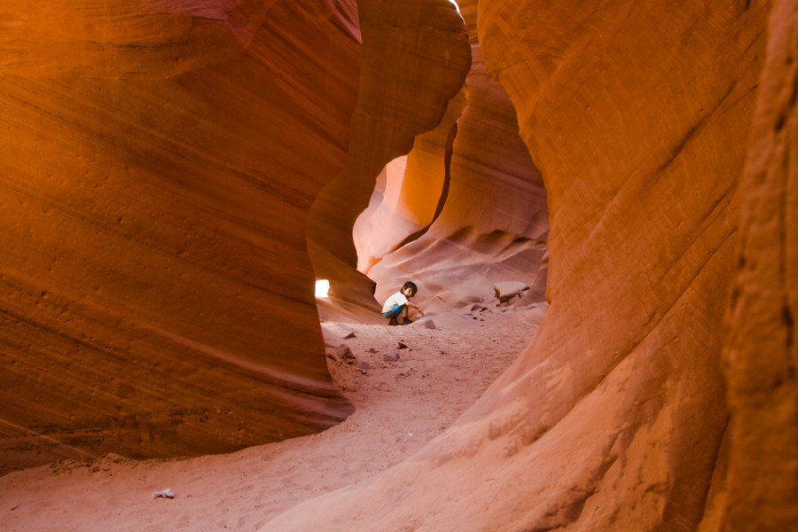 Im Lower Antelope Canyon