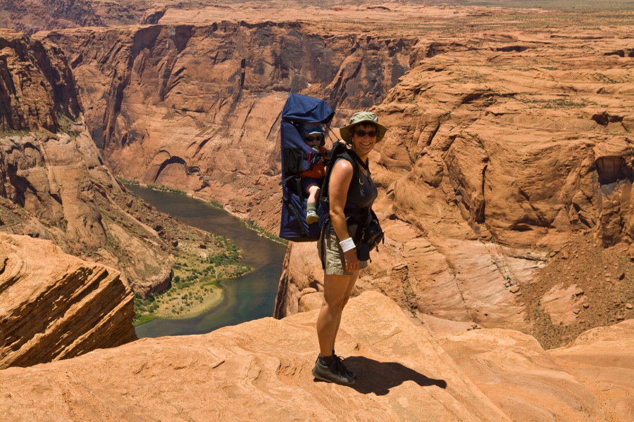 Petra und Tim am Horseshoe Bend
