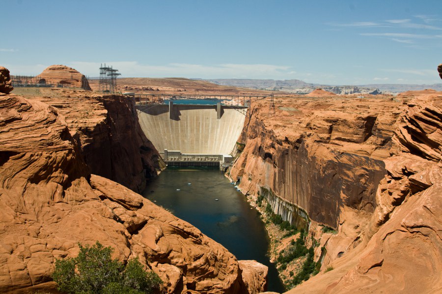 Der Glen Canyon Staudamm
