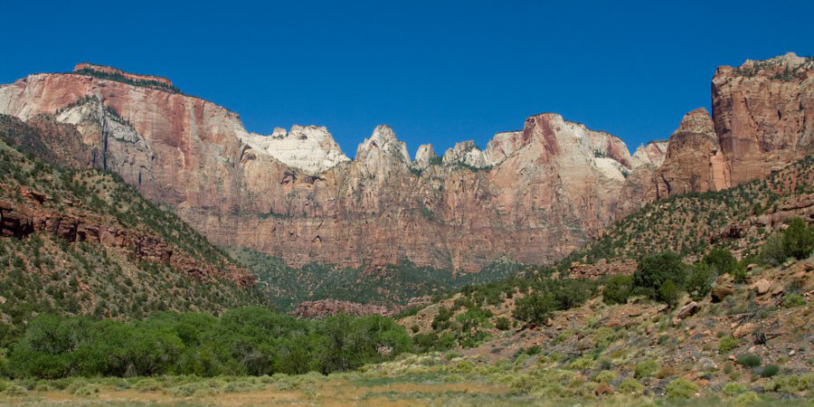 Panorama im Zion NP