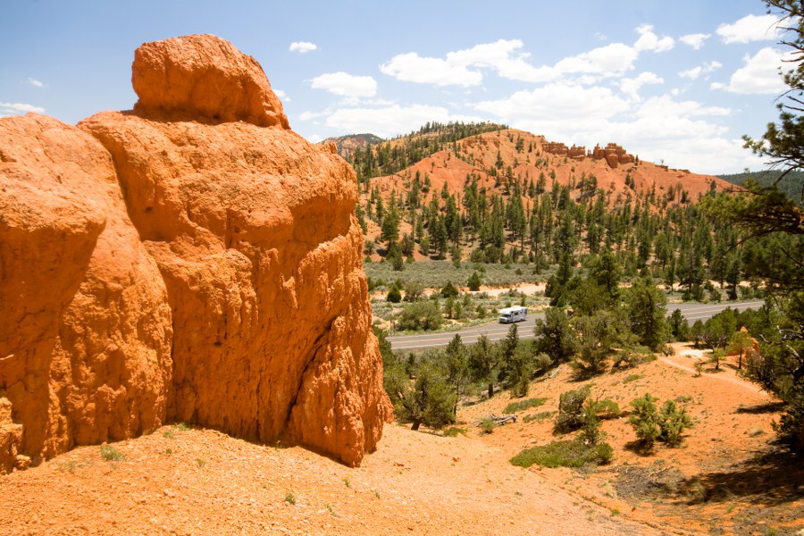 Red Canyon .. kurz vor dem Bryce Canyon NP
