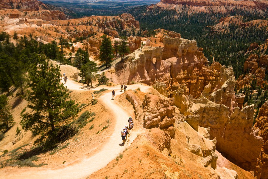 Auf dem Queens Garden Trail im Bryce Canyon NP