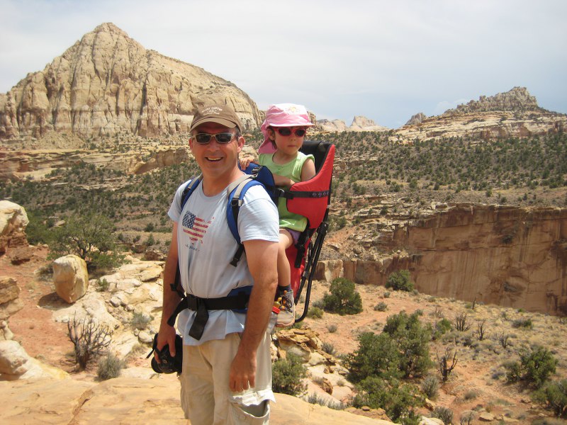 Wanderung im Capitol Reef NP zur Hickman Bridge