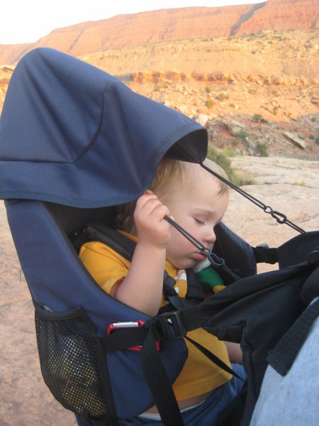 Auf dem Rückweg vom Delicate Arch