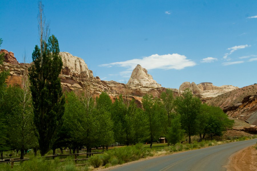 Im Capitol Reef NP bei Fruita