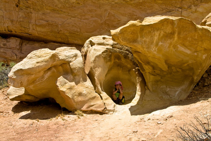 Wanderung im Capitol Reef NP zur Hickman Bridge
