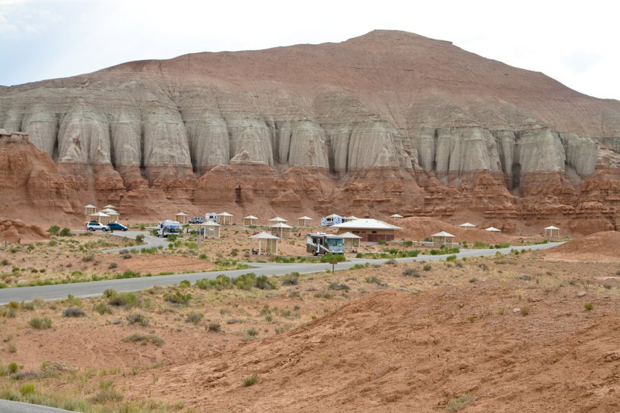 Campground im Goblin Valley SP