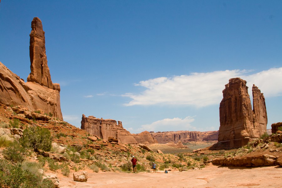 In der Park Avenue des Arches NP