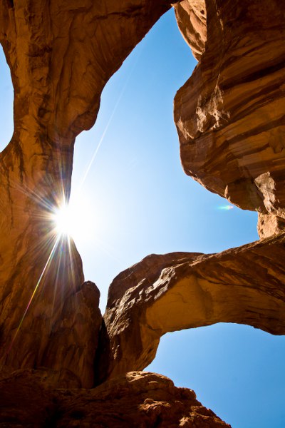 Der Double Arch im Arches NP