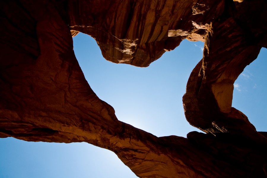 Der Double Arch im Arches NP