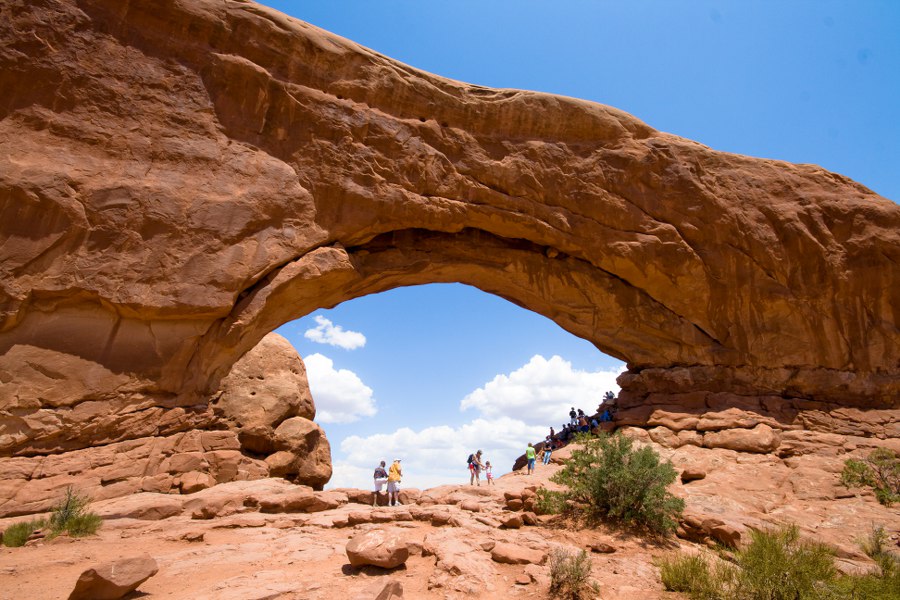 Das North Window in der Windows-Sektion des Arches NP