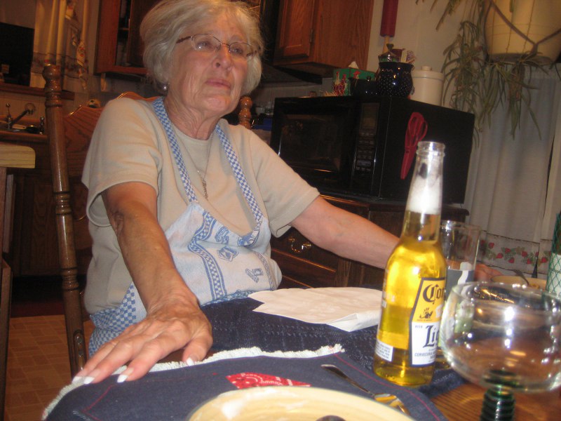 Shirley am Vorabend ihres Geburtstags