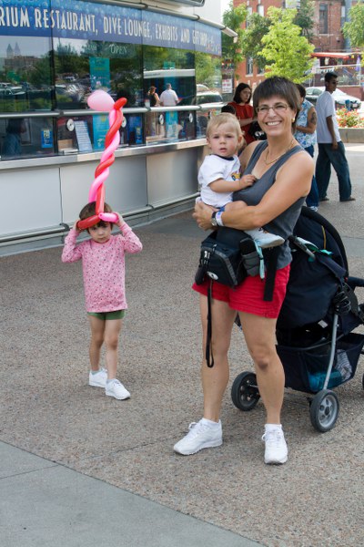 Vor dem Denver Aquarium