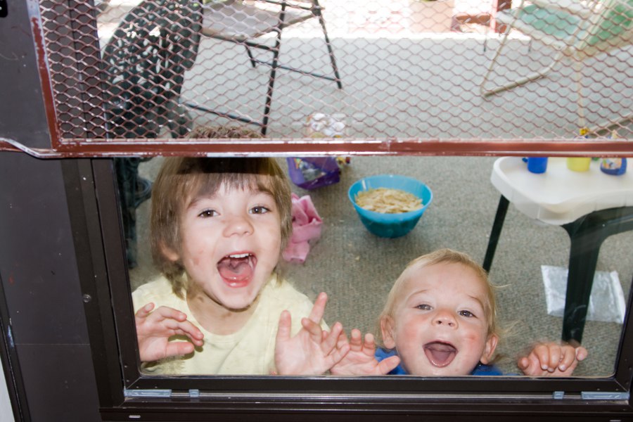Svenja und Tim findens lustig