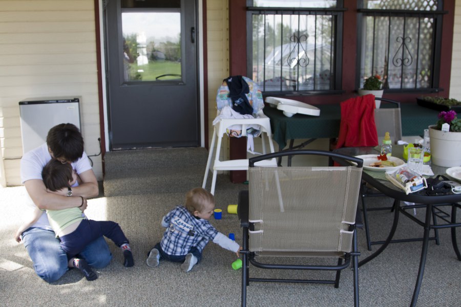 Auf Shirleys Terrasse, Jetlag bekämpfen
