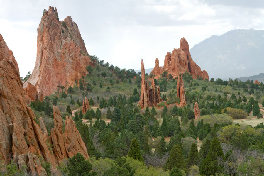 Garden of the Gods in Colorado Springs