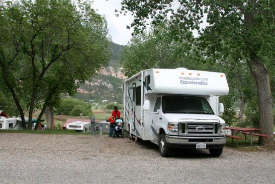 Auf dem United Campground in Durango
